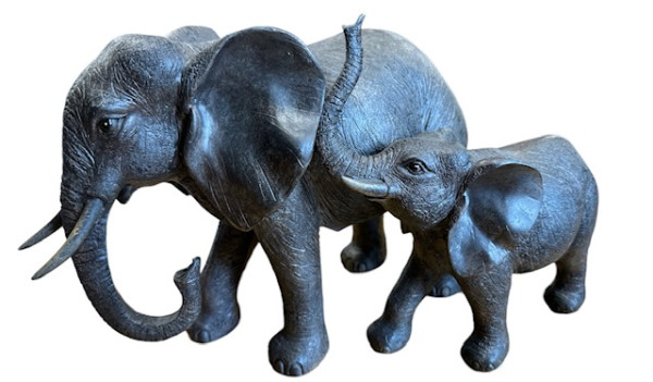 Elefanten Figuren Mutter und Kind !