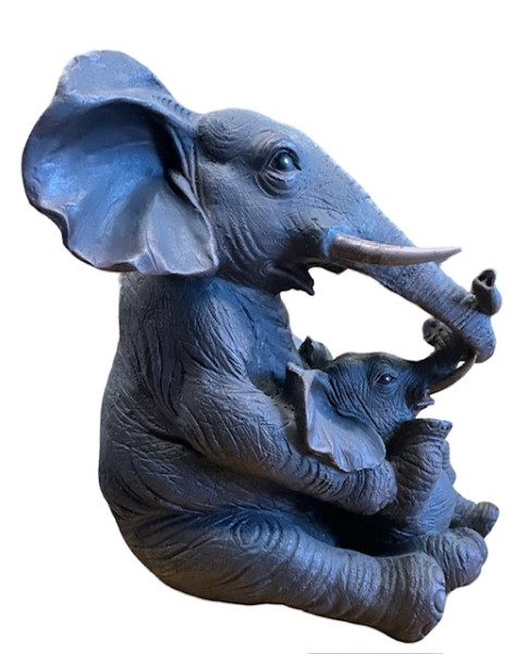 Elefanten Figur - Mutter und Kind !
