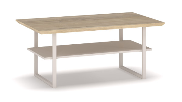 Serie Henry - Couchtisch - Aus Eiche und Melaminharz !